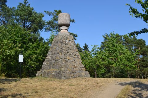 Denkmal auf dem Hügel Žalov